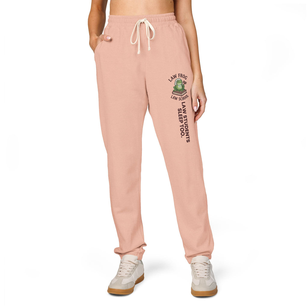 Law Students Sleep Too Comfort Colors Sweatpants | Law Frog RN Esq.