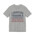 I Survived Triaging a 40-Bed ED Nurse Tee | Law Frog RN Esq.