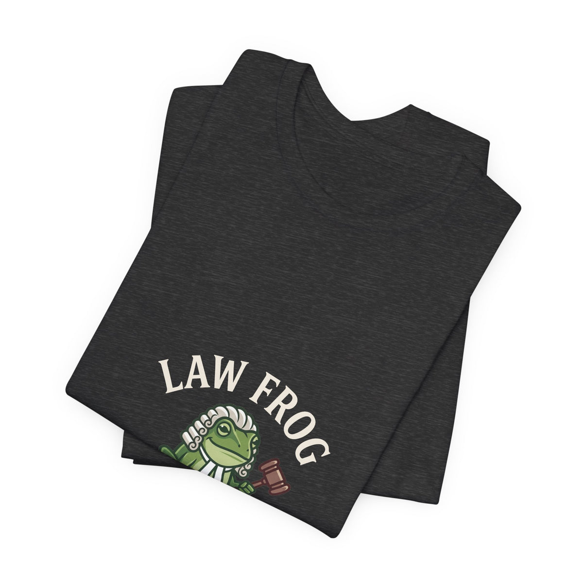 Law Frog Law School Logo Tee, Dark Colors | Law Frog RN Esq.