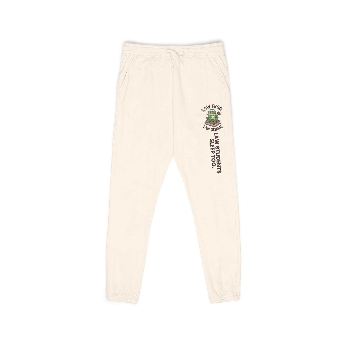 Law Students Sleep Too Comfort Colors Sweatpants | Law Frog RN Esq.