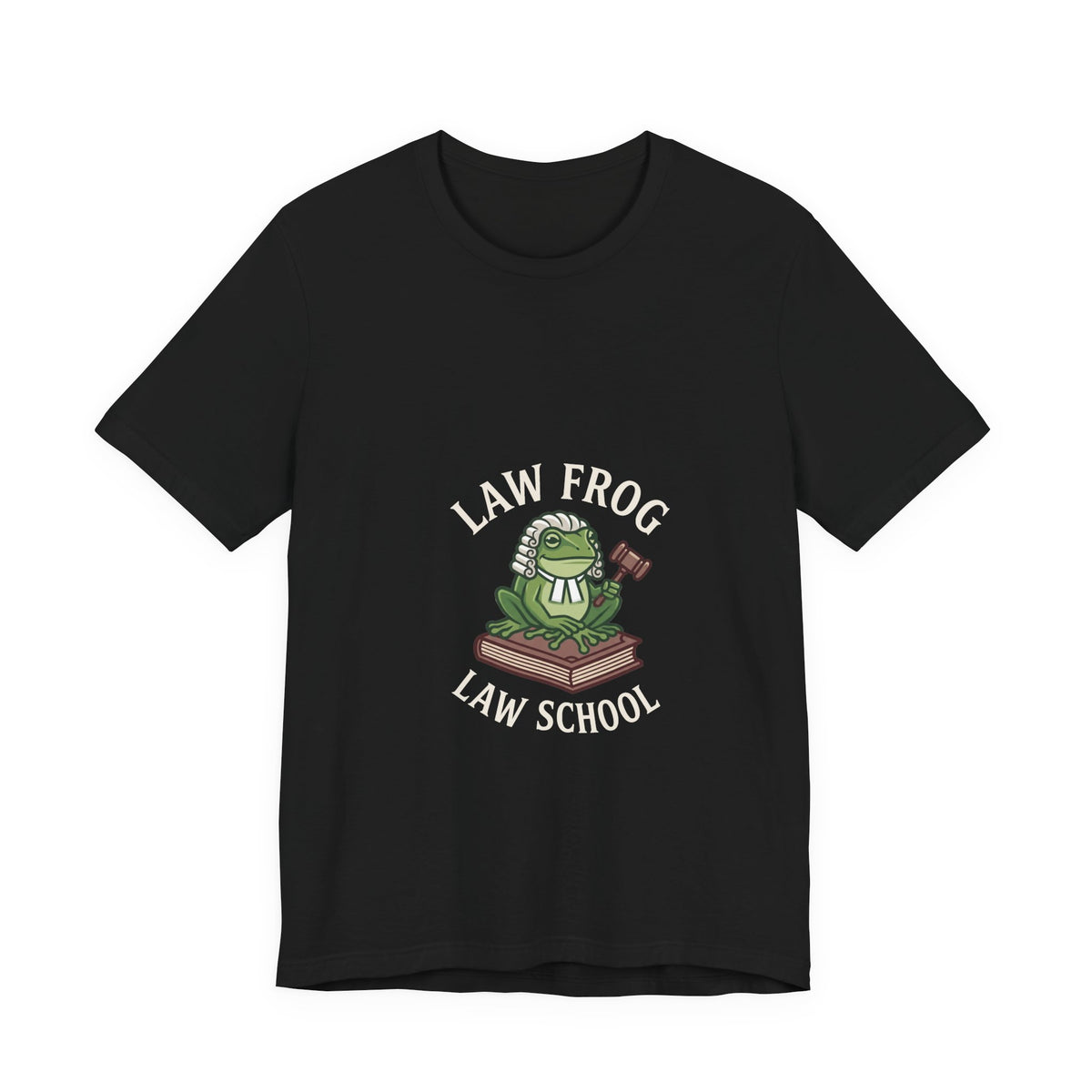 Law Frog Law School Logo Tee, Dark Colors | Law Frog RN Esq.