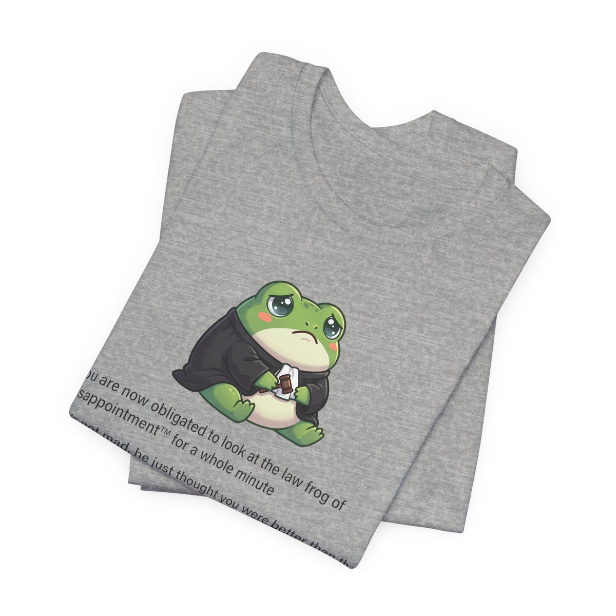 Law Frog of Disappointment Tee | Law Frog RN Esq.