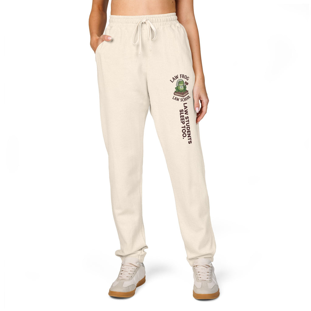 Law Students Sleep Too Comfort Colors Sweatpants | Law Frog RN Esq.