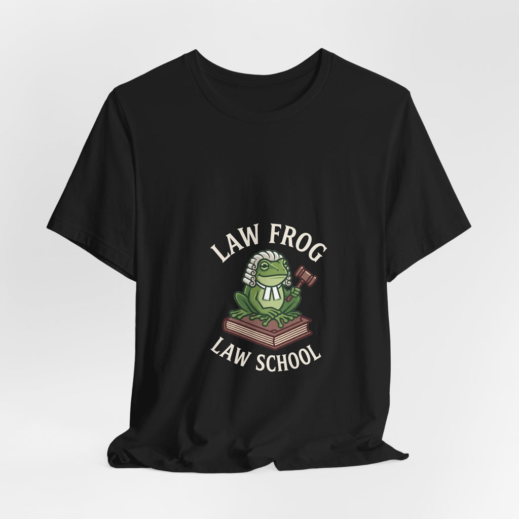Law Frog Law School Logo Tee, Dark Colors | Law Frog RN Esq.