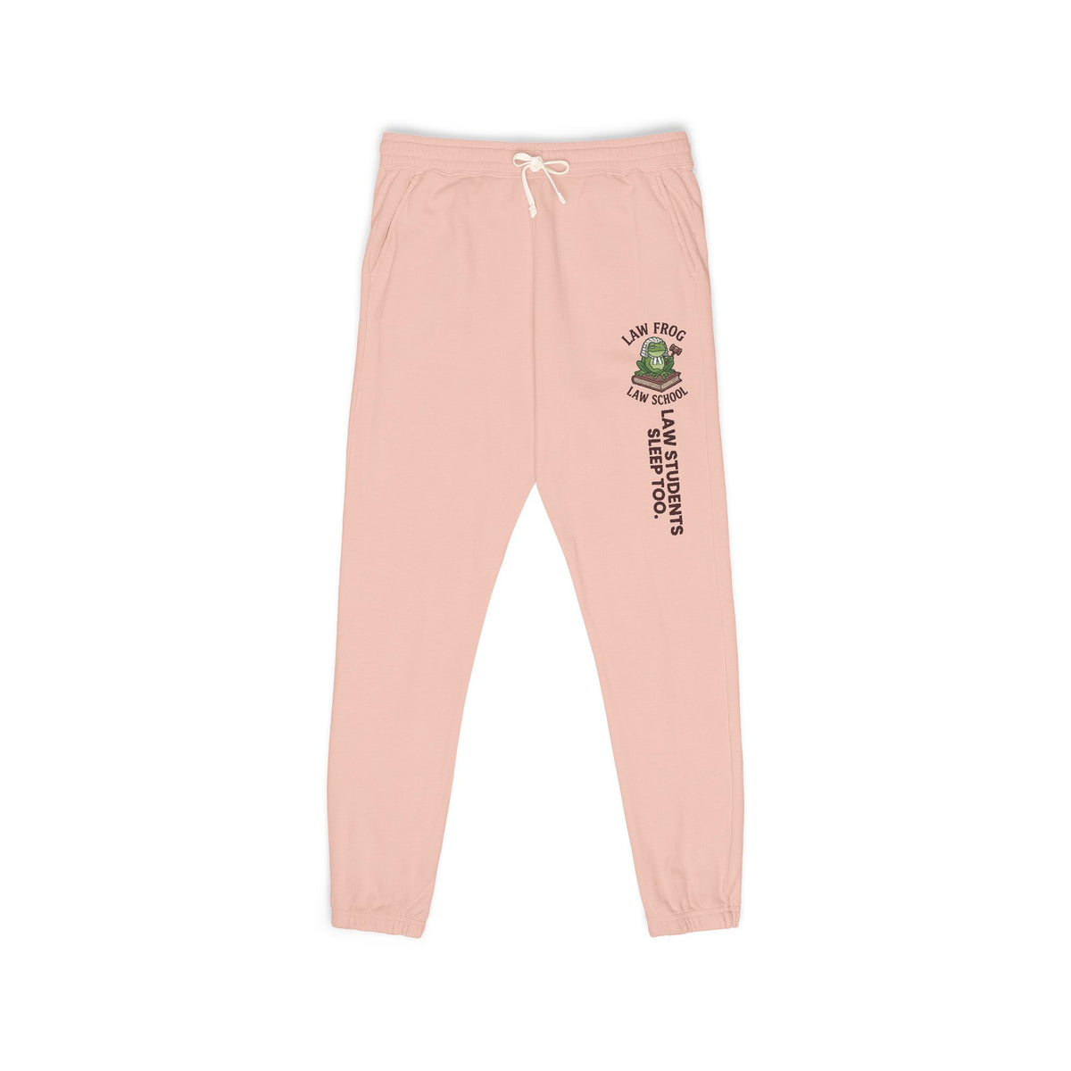 Law Students Sleep Too Comfort Colors Sweatpants | Law Frog RN Esq.