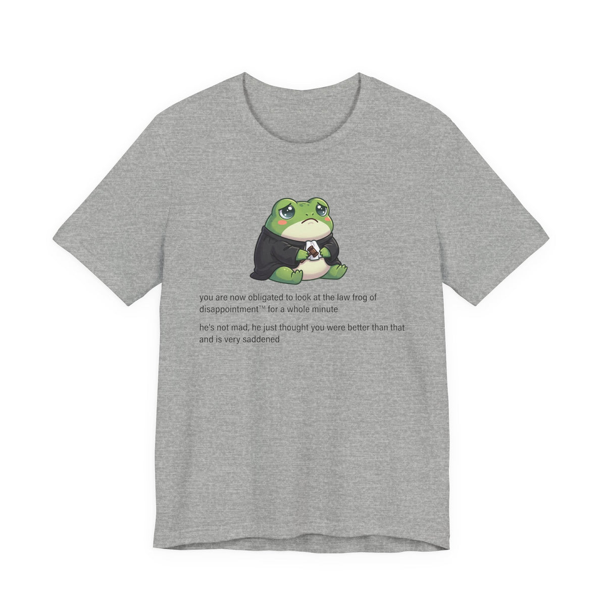 Law Frog of Disappointment Tee | Law Frog RN Esq.