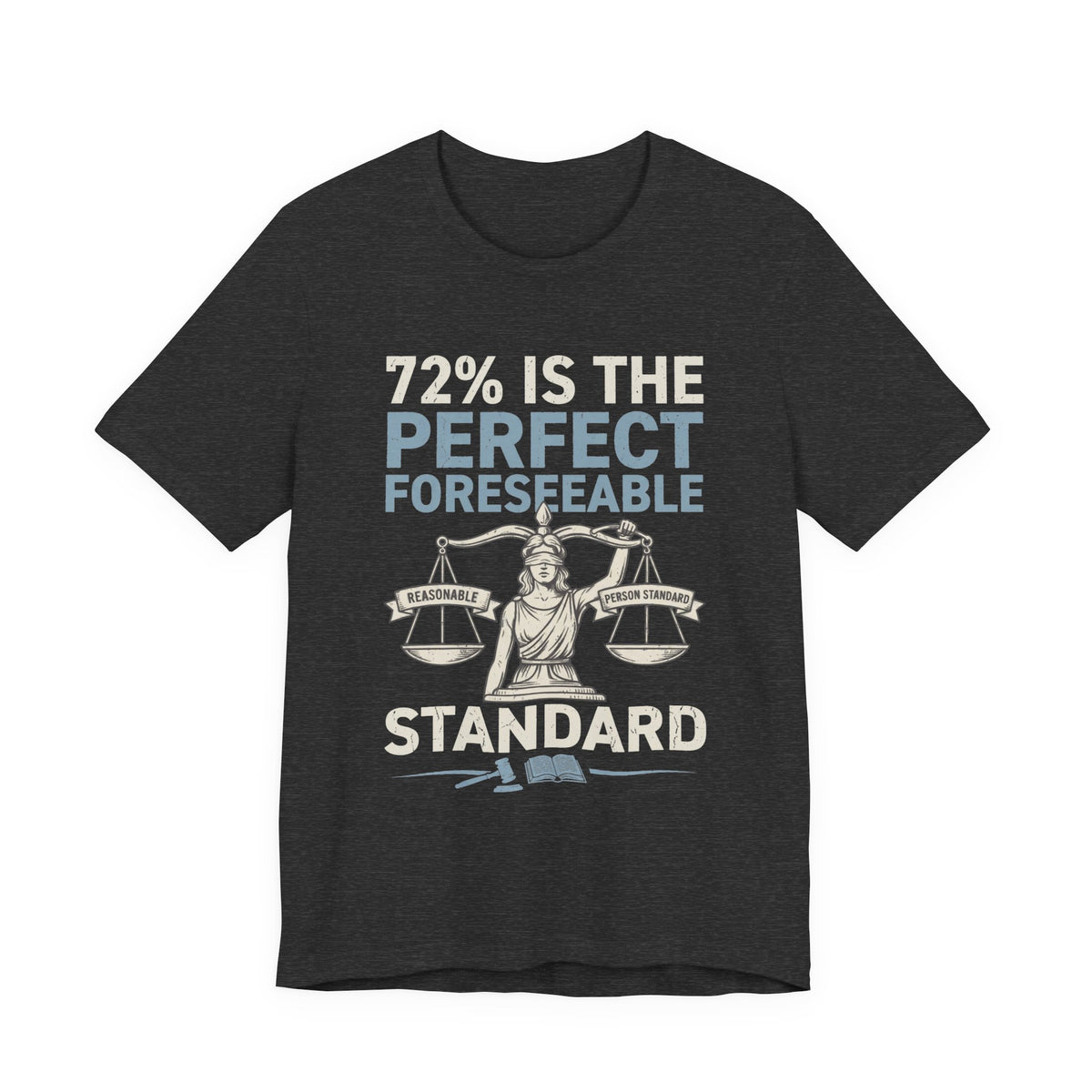 72% Is the Perfect Foreseeable Standard Law School Tee | Law Frog RN Esq.
