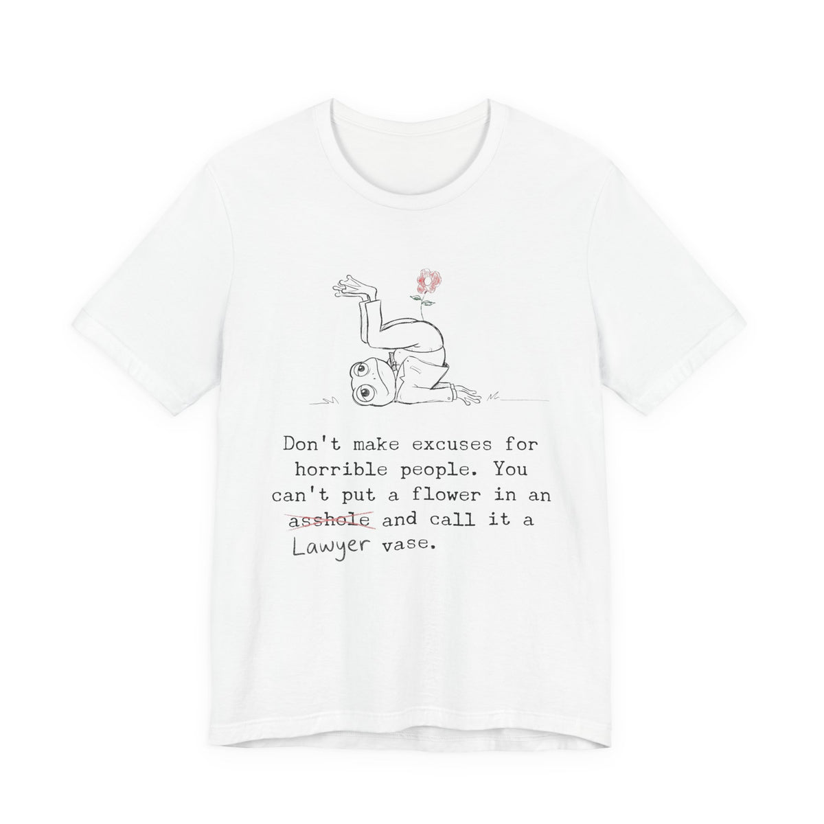 Lawyer Vase Law Frog Tee | Law Frog RN Esq.