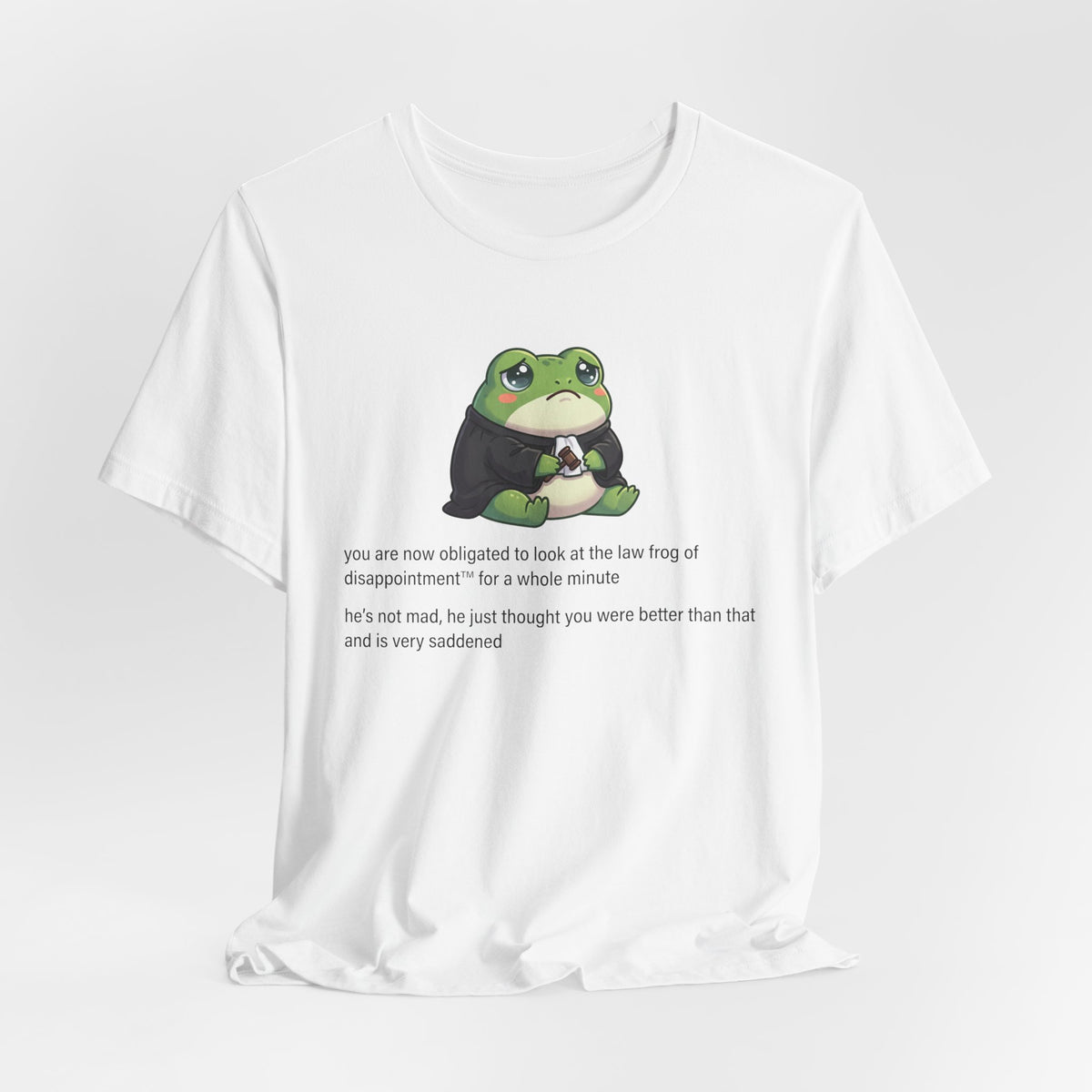 Law Frog of Disappointment Tee | Law Frog RN Esq.