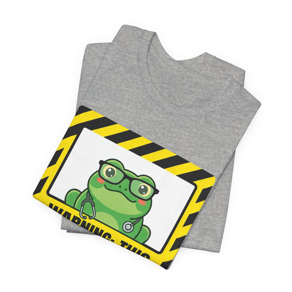 Warning: This Student Only Speaks in F-IRAC Law School Tee | Law Frog RN Esq.