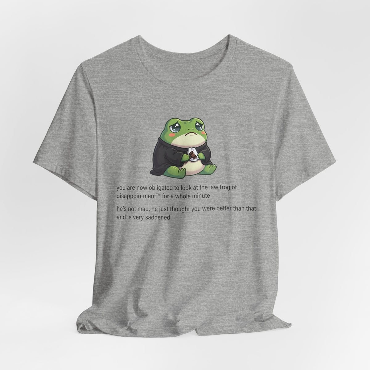 Law Frog of Disappointment Tee | Law Frog RN Esq.
