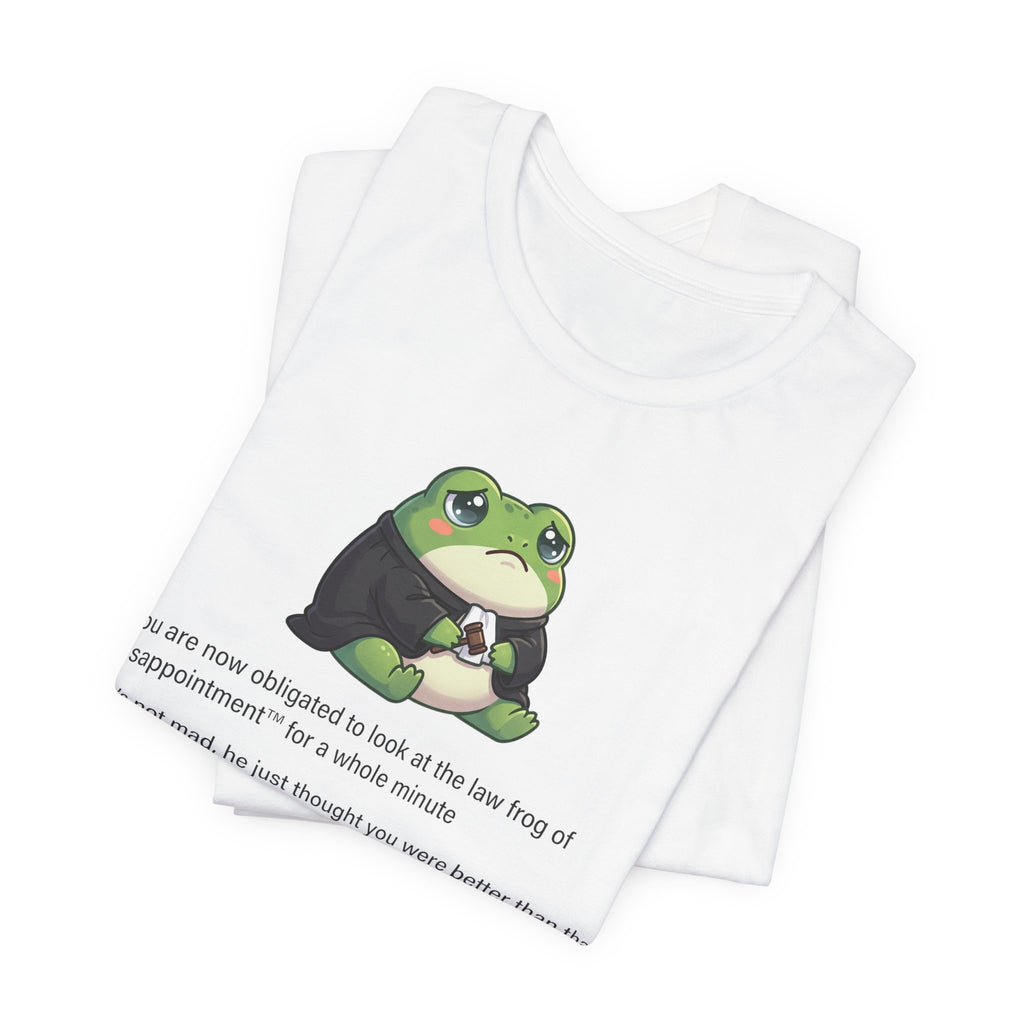 Law Frog of Disappointment Tee | Law Frog RN Esq.