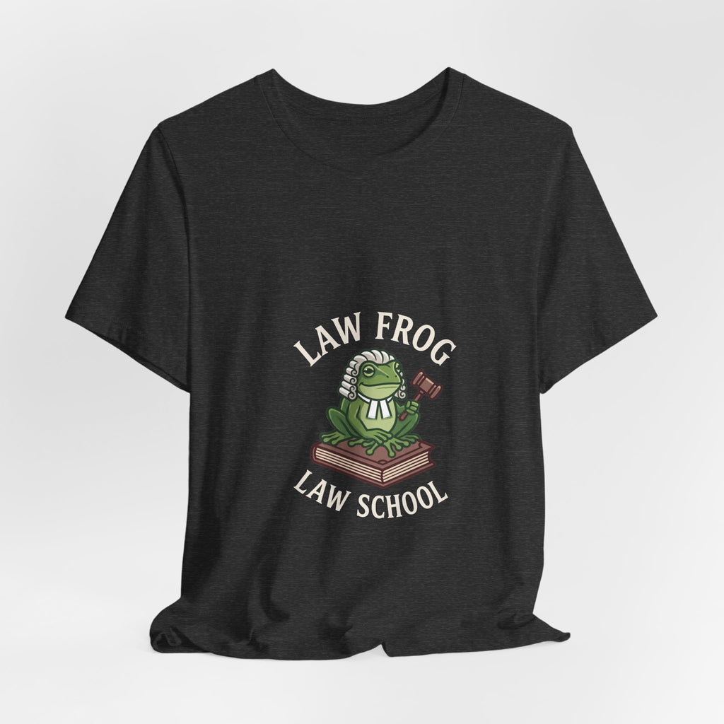 Law Frog Law School Logo Tee, Dark Colors | Law Frog RN Esq.