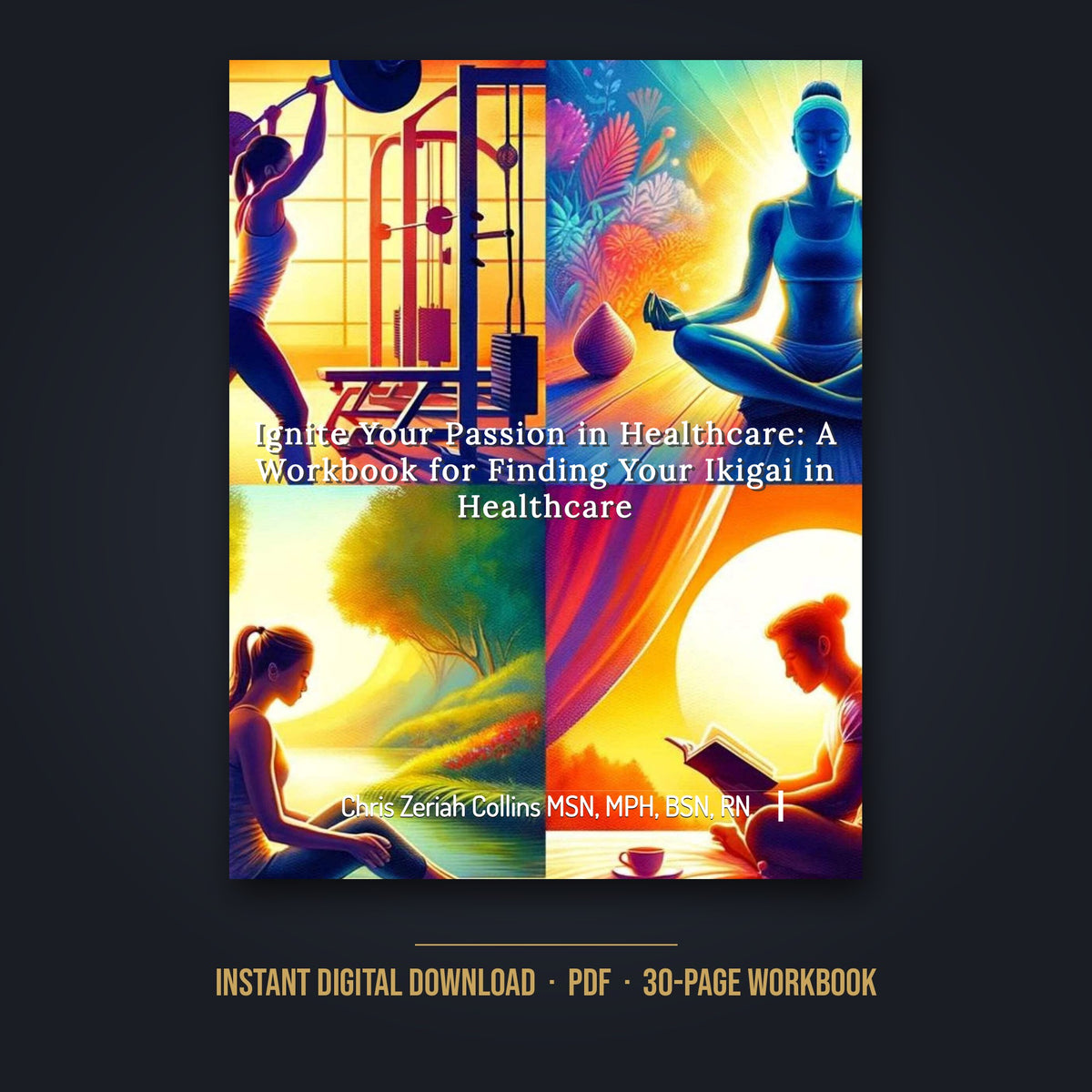 Ignite Your Passion in Healthcare workbook cover