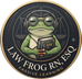 Law Frog RN, Esq. badge logo